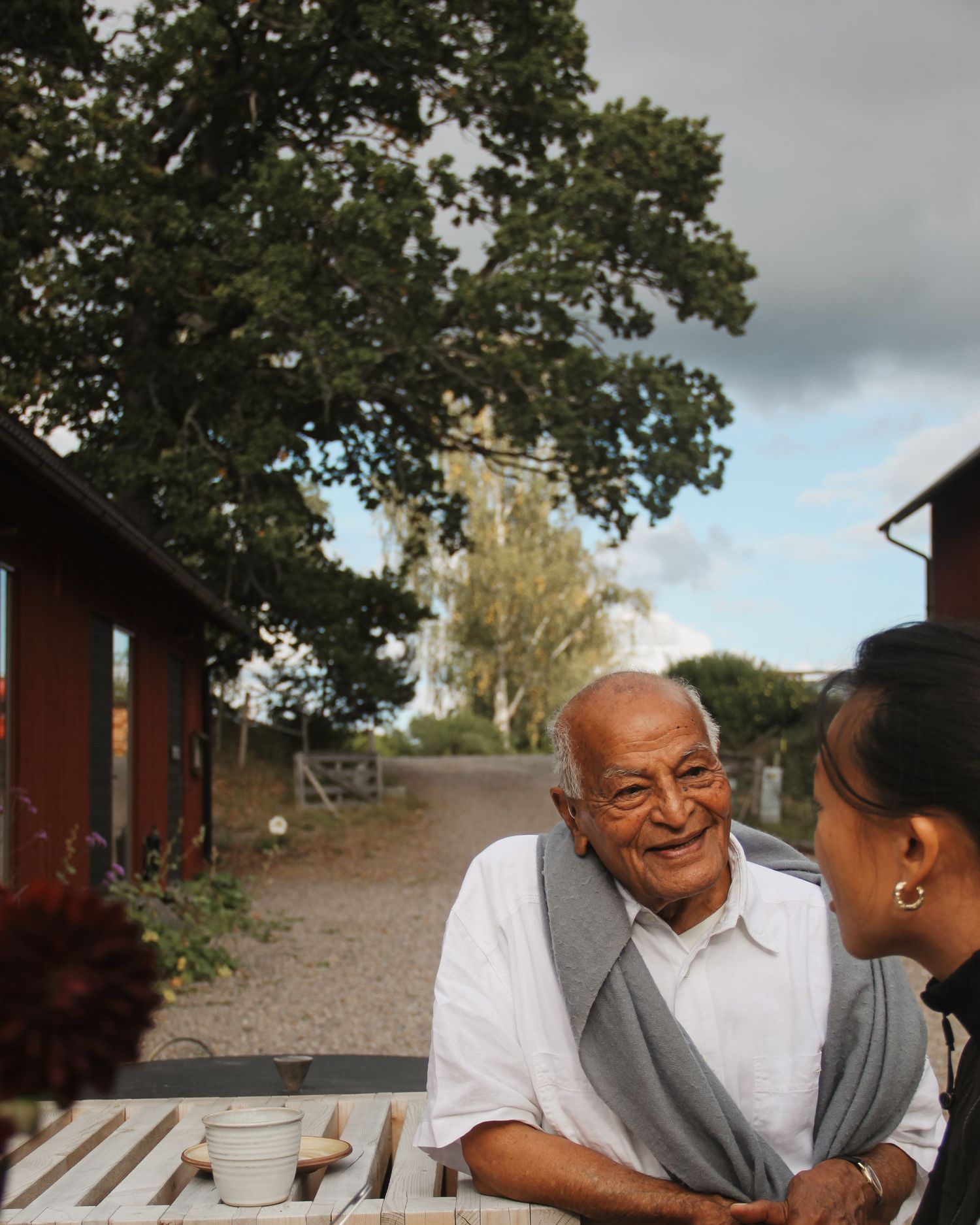 Event fotografering - ett samtal mellan människor på en svensk gård