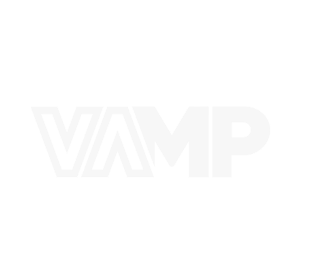 White text displaying VAMP in a clean modern typeface.