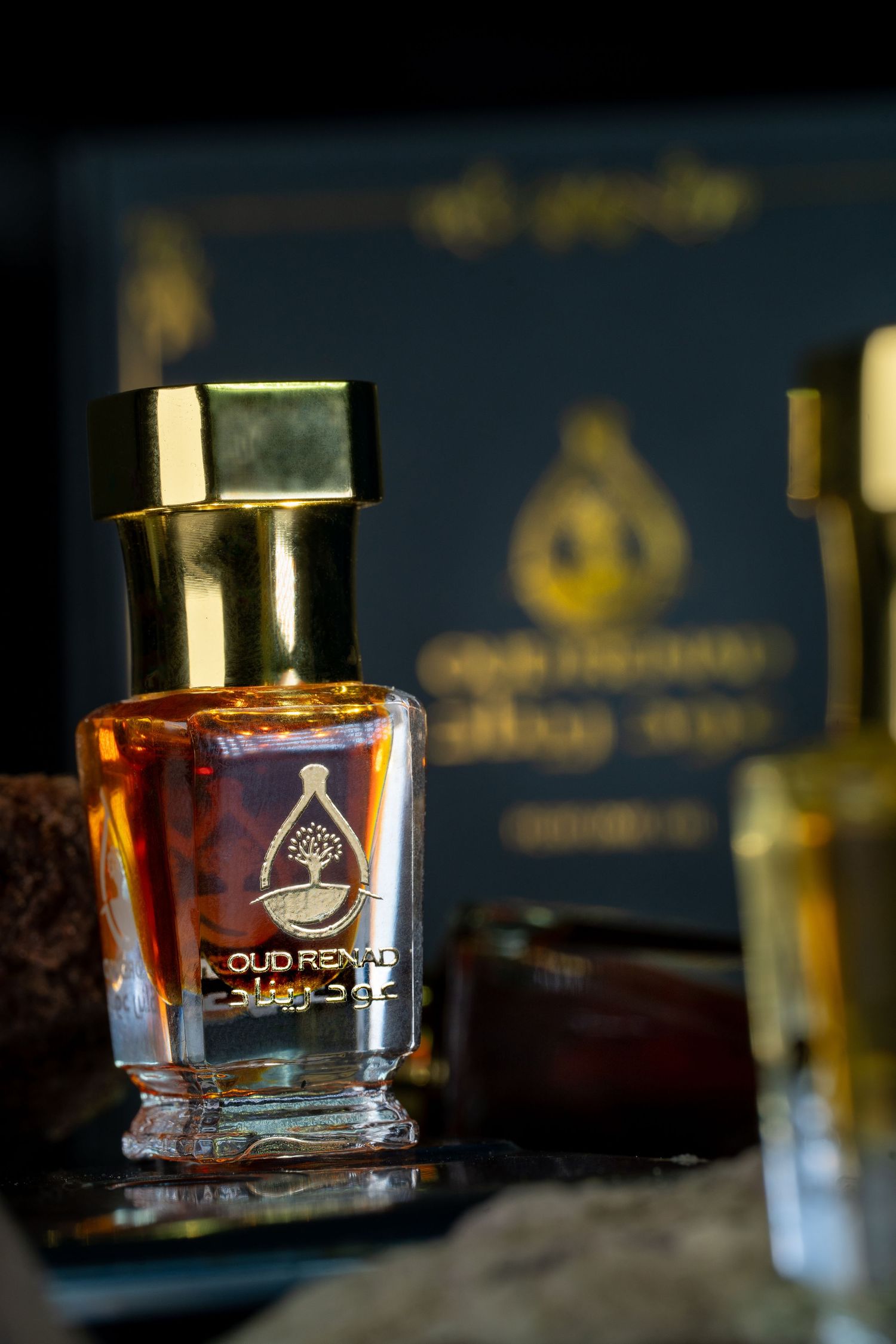 Oud Renad, Attar bottle.