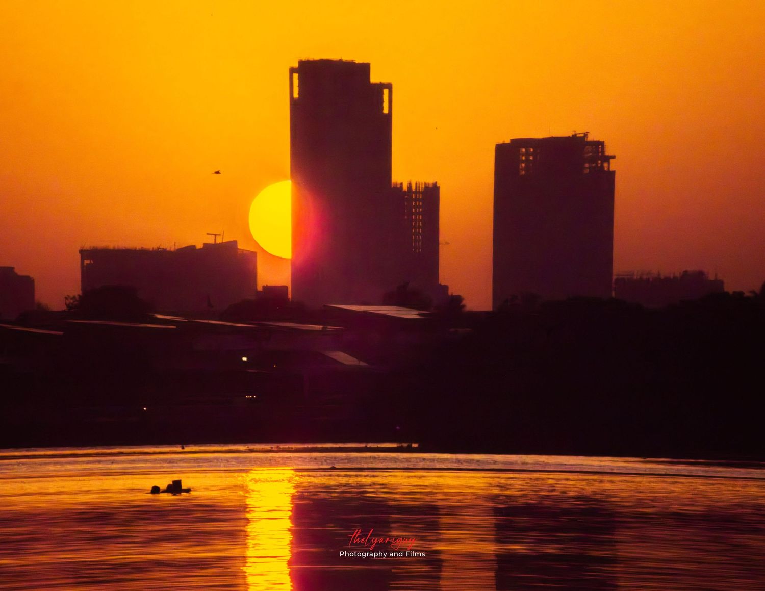 sunrise in Karachi.