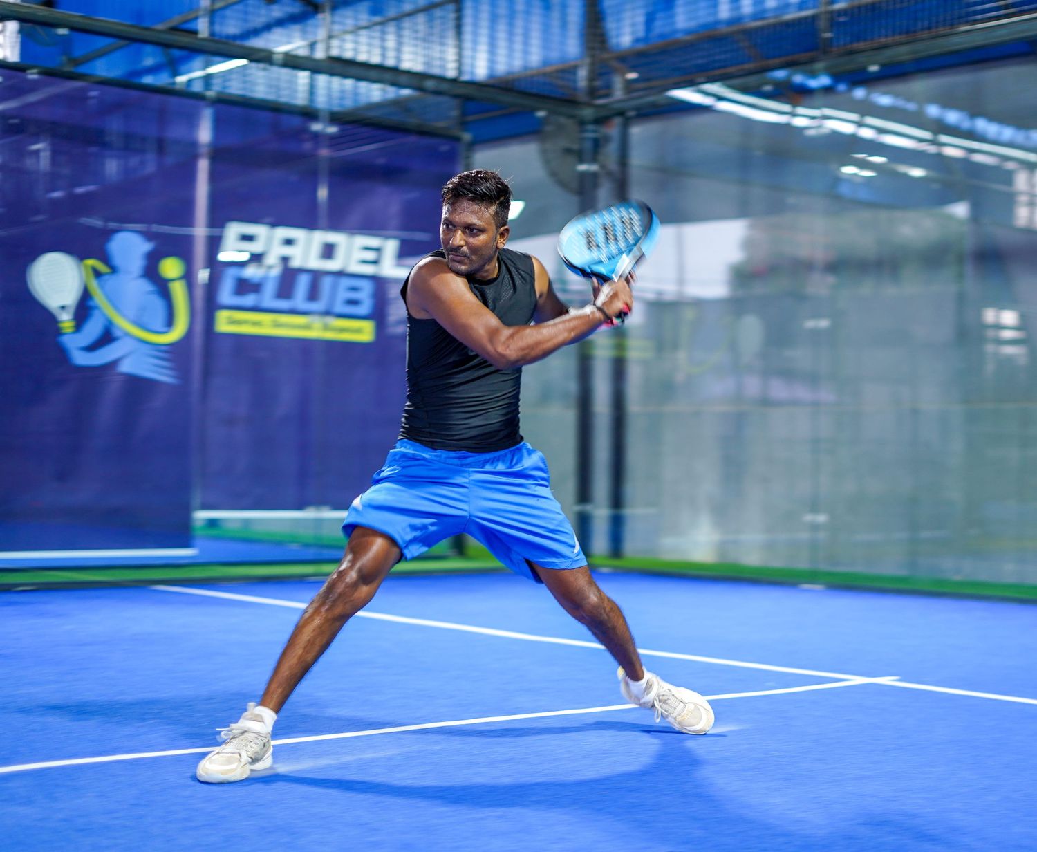 Creative shot of a player.