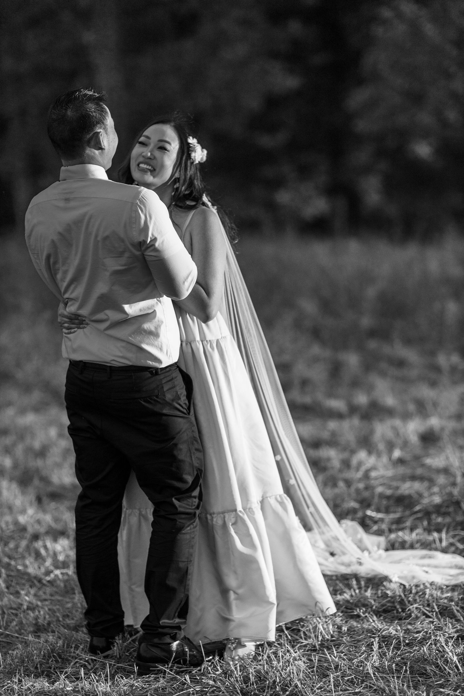 bride and groom