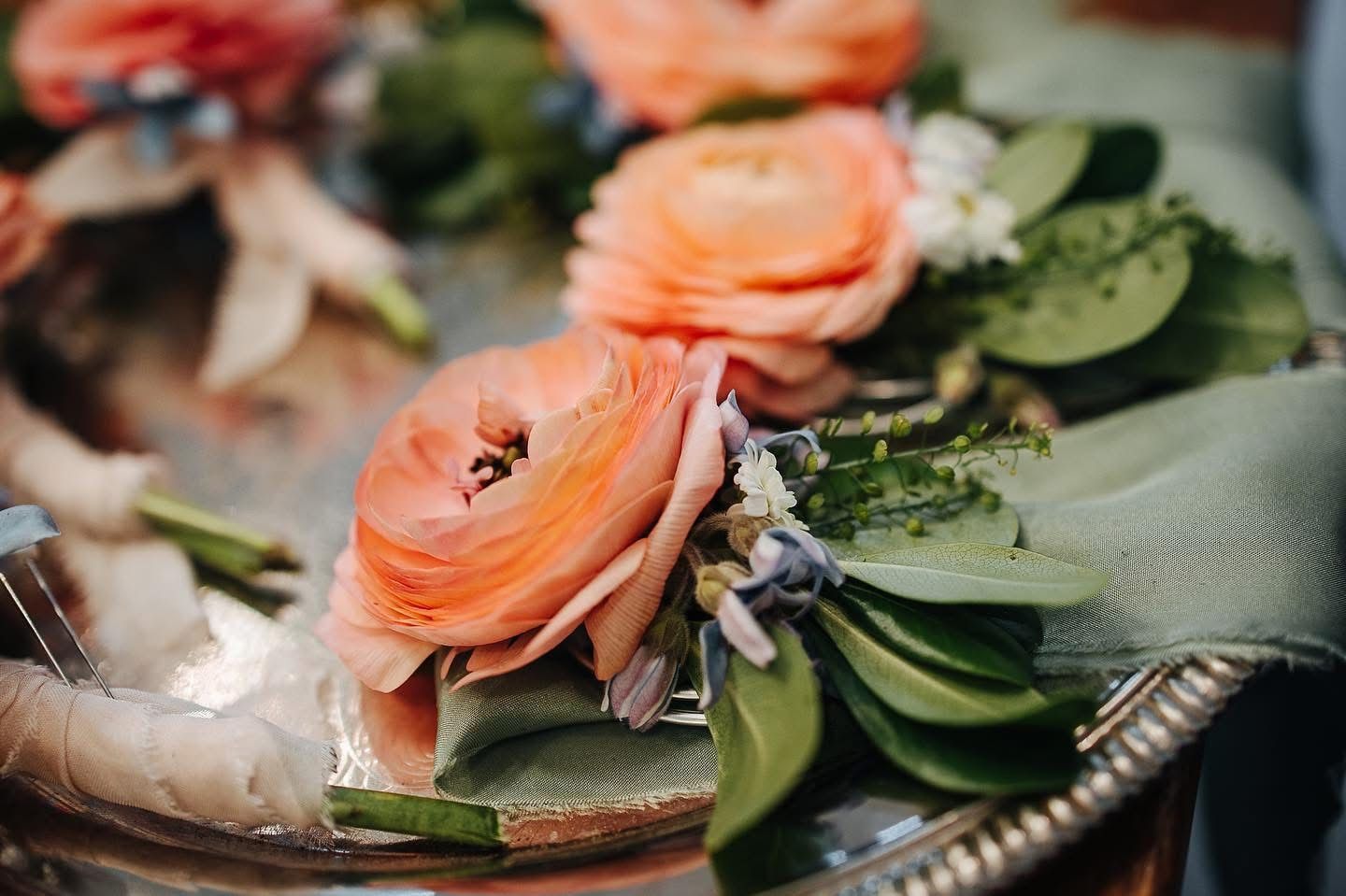 detail floral wedding