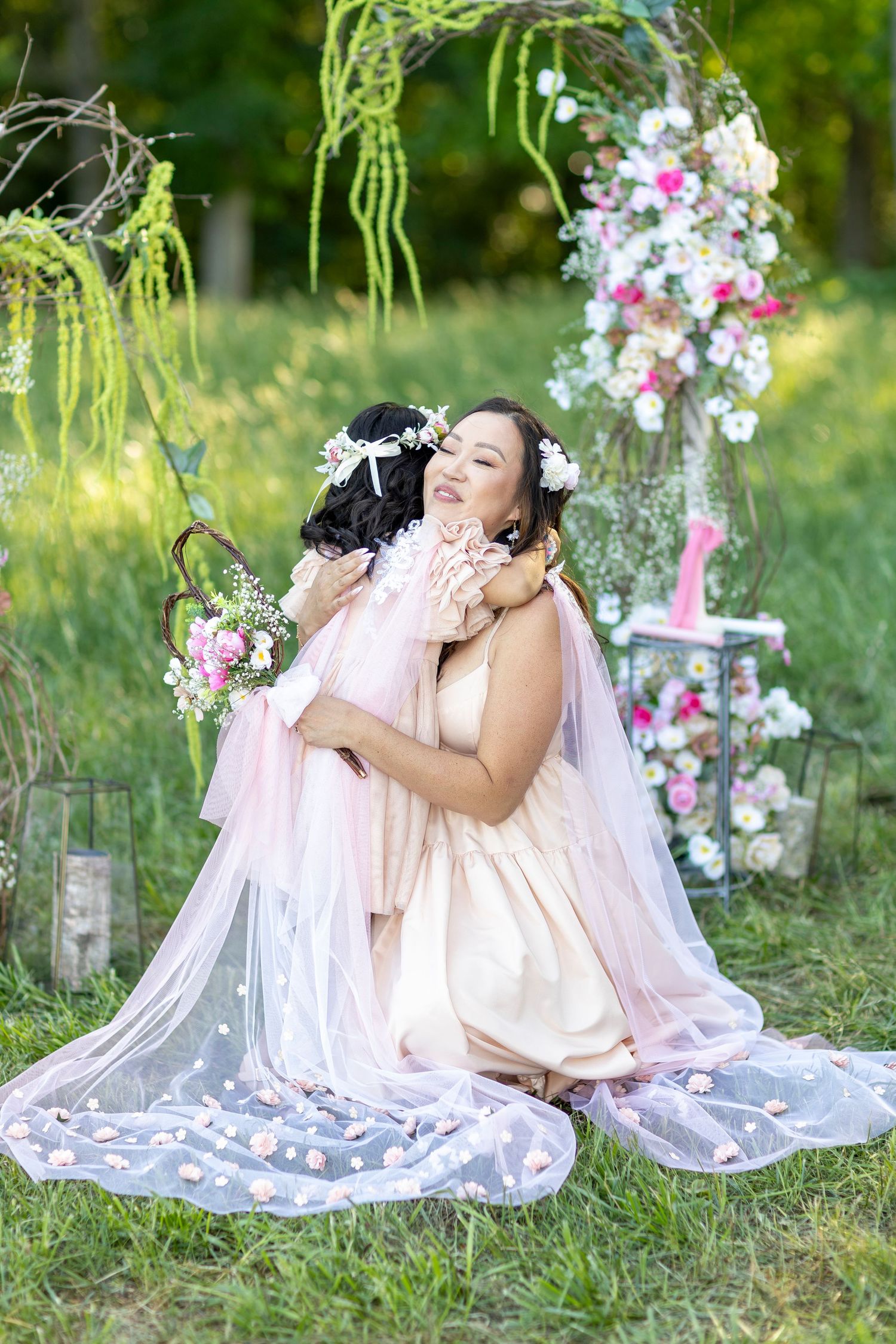 daughter and bride