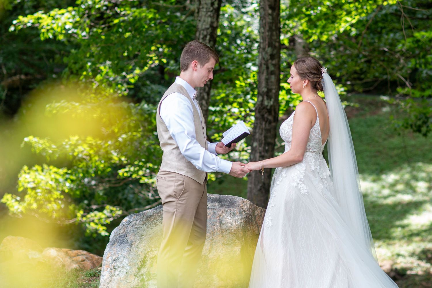 bride and groom