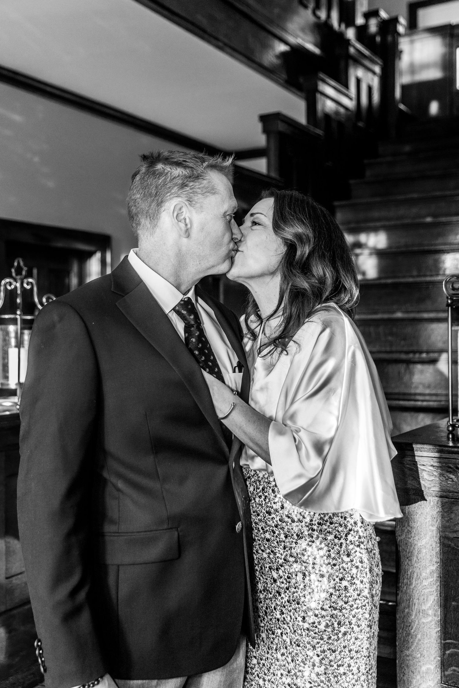 bride and groom elopement