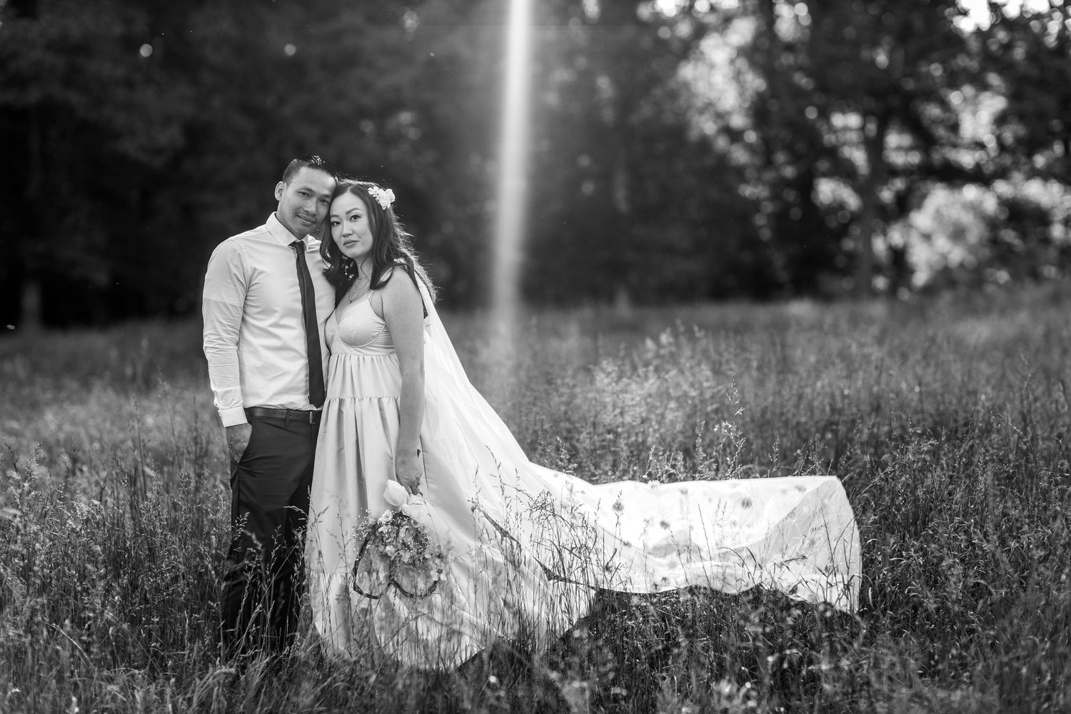 bride and groom