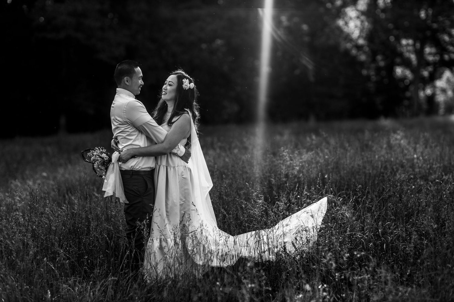 bride and groom