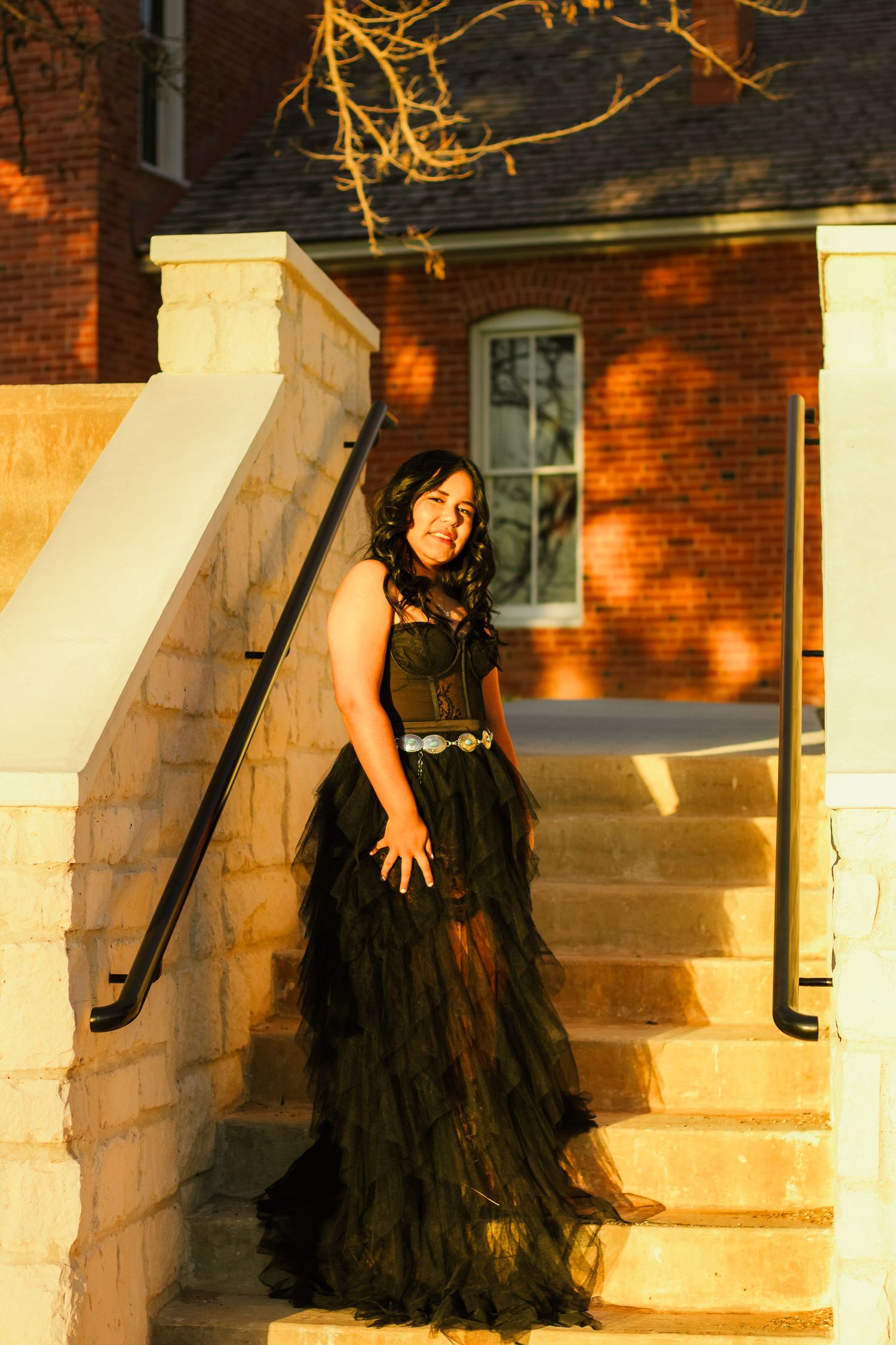 quince save the date photoshoot in Odessa, texas