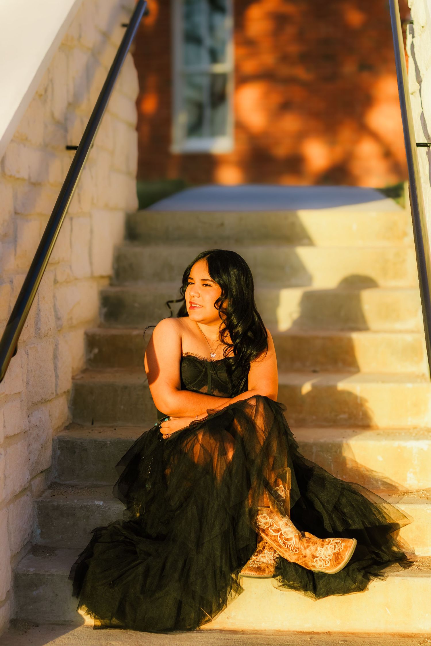 quince save the date photoshoot in Odessa, texas