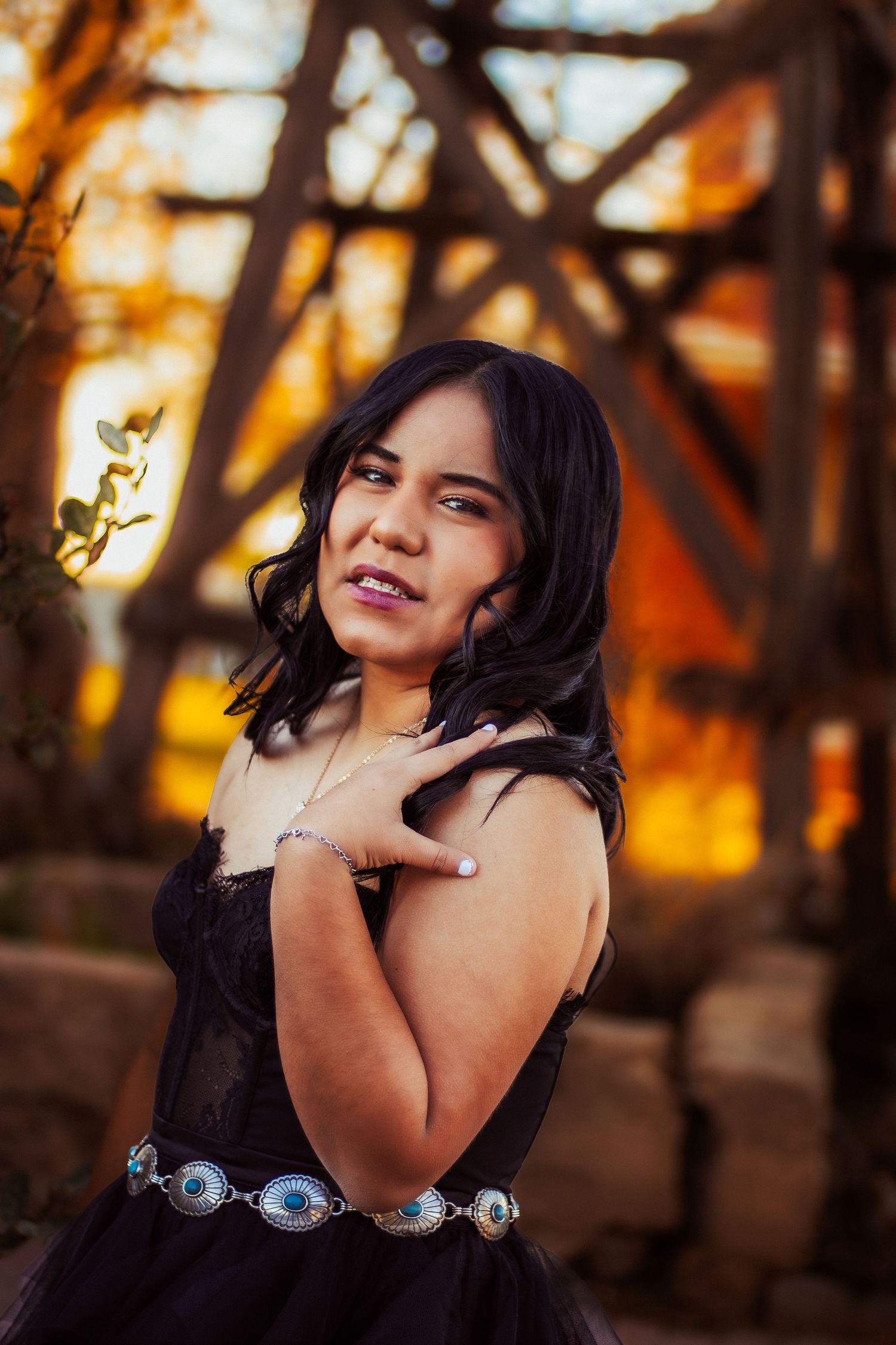 quince save the date photoshoot in Odessa, texas