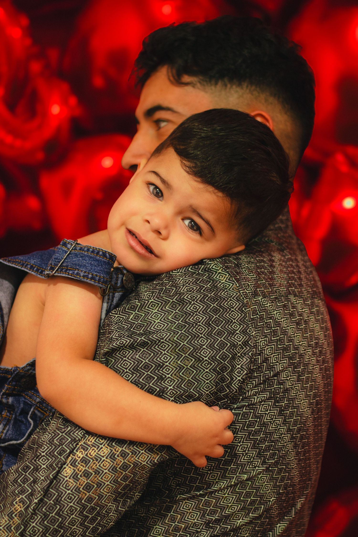 Family valentines day studio session