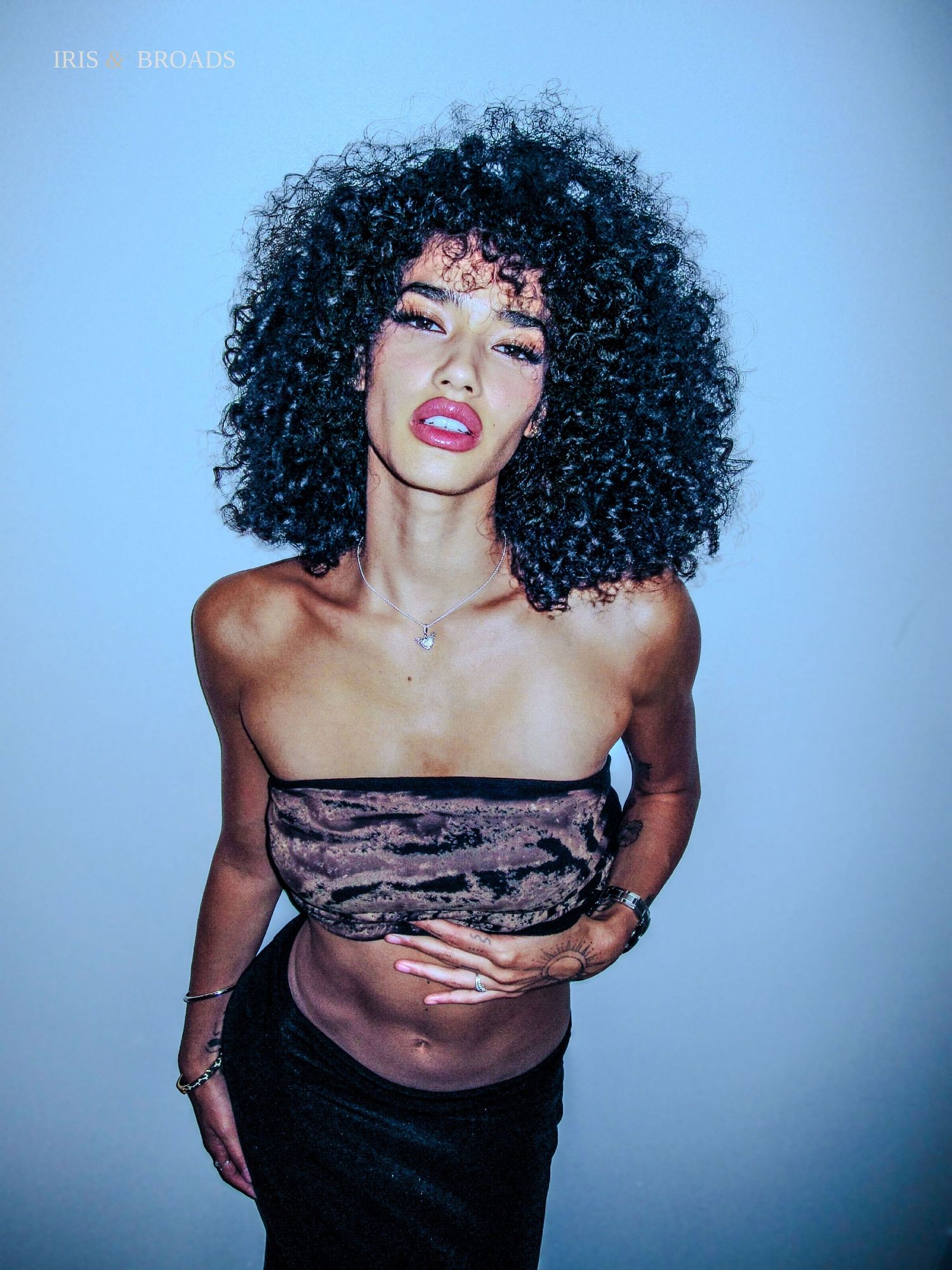 Editorial portrait by Iris & Broads, Los Angeles