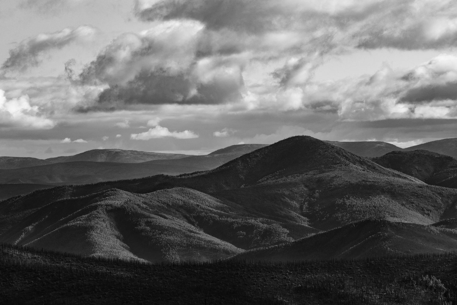 View from atop Charlie Dome