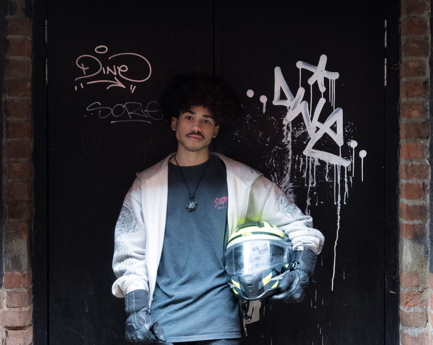 On location portrait
