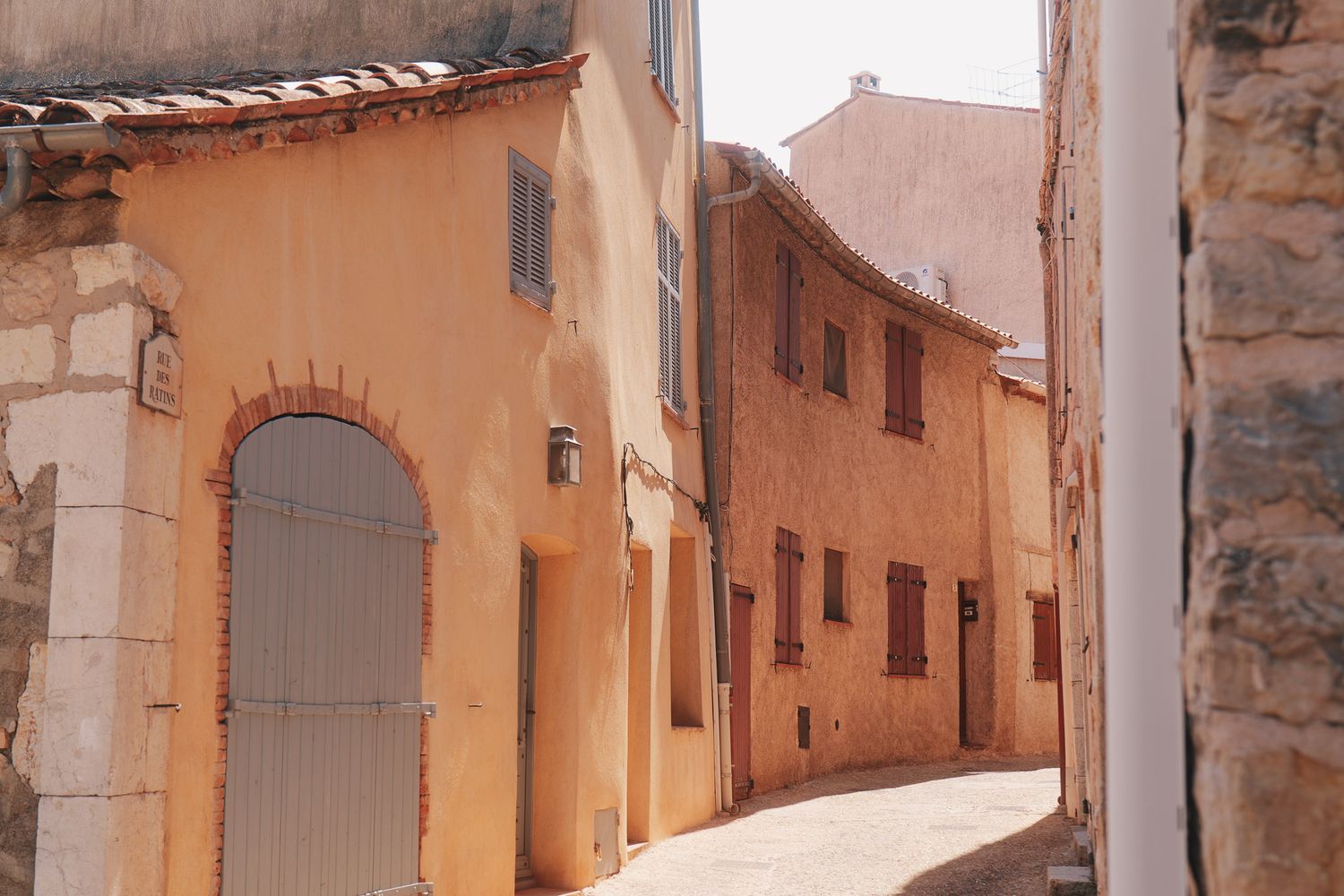 Quiet street in the south of france