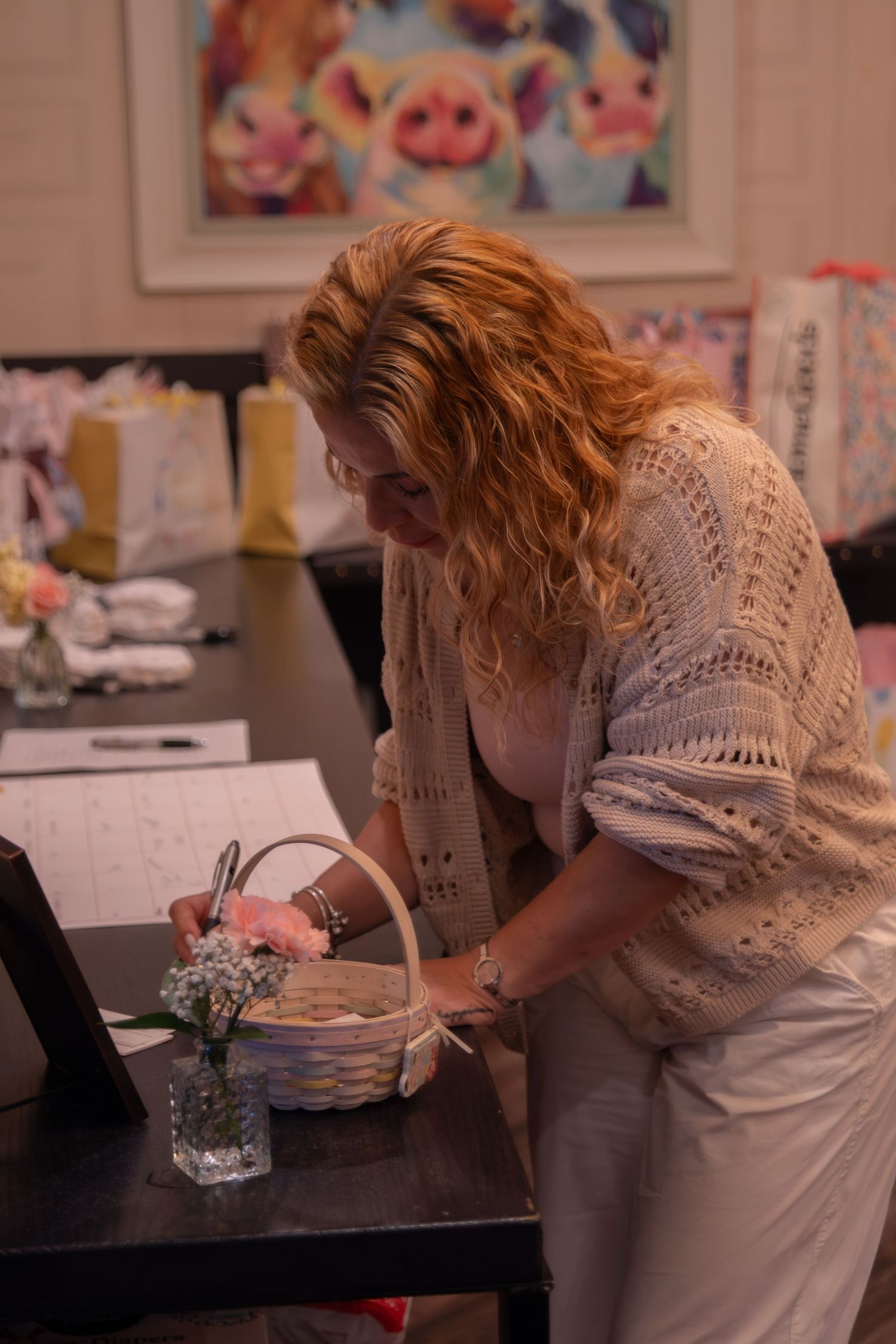 Hudson Valley baby shower with pastel décor, laughter, and heartfelt moments surrounded by nature’s charm.