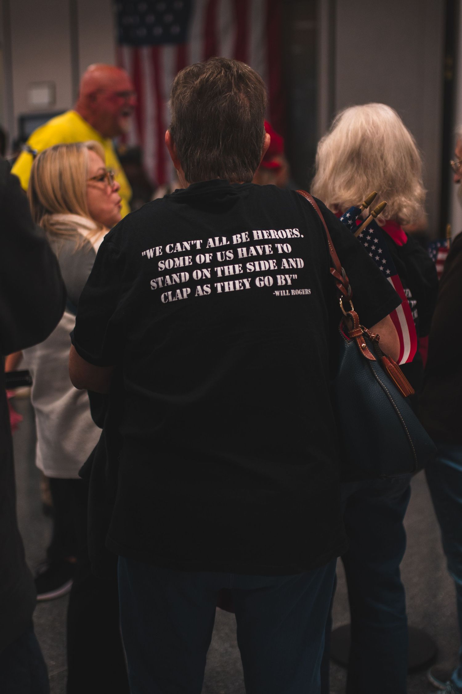 Event photo of veterans celebration at Hudson Valley, patriotic & inclusive storytelling. By Nichole JG Photography.