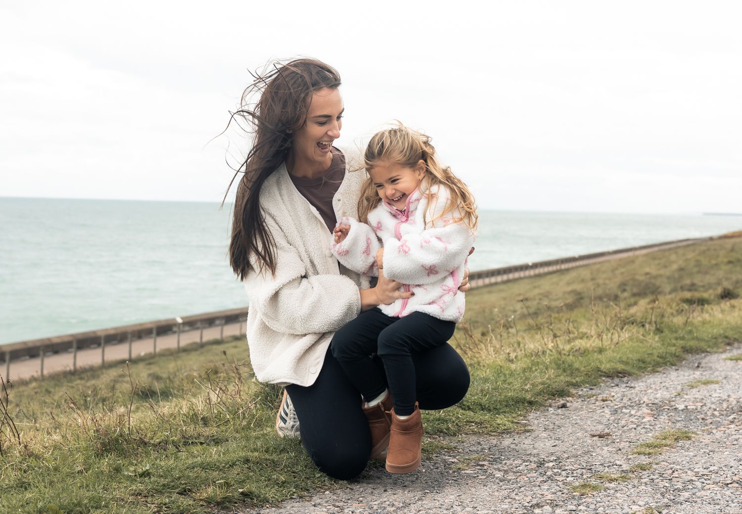 Natural family photography in an outdoor setting