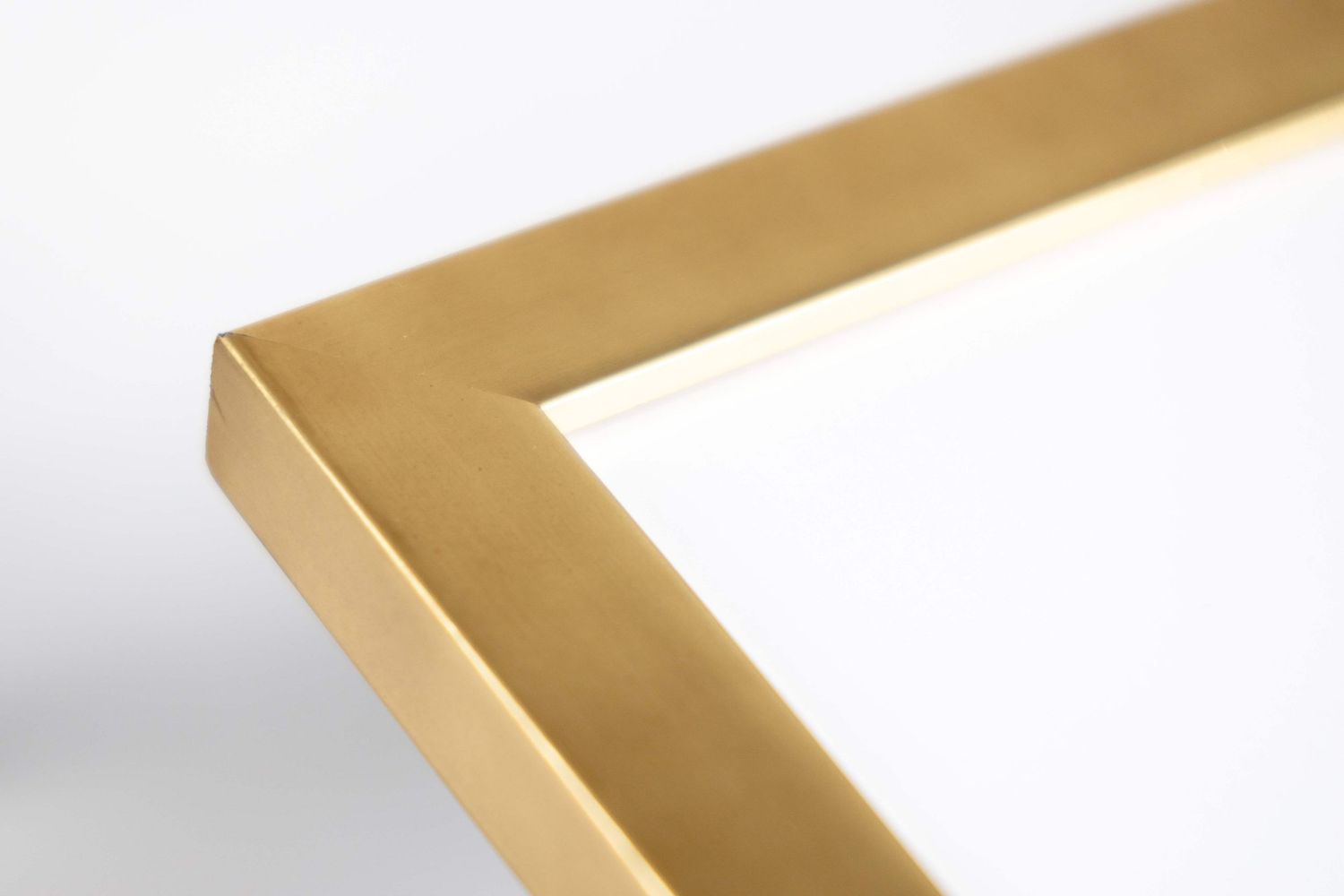 corner of gold frame