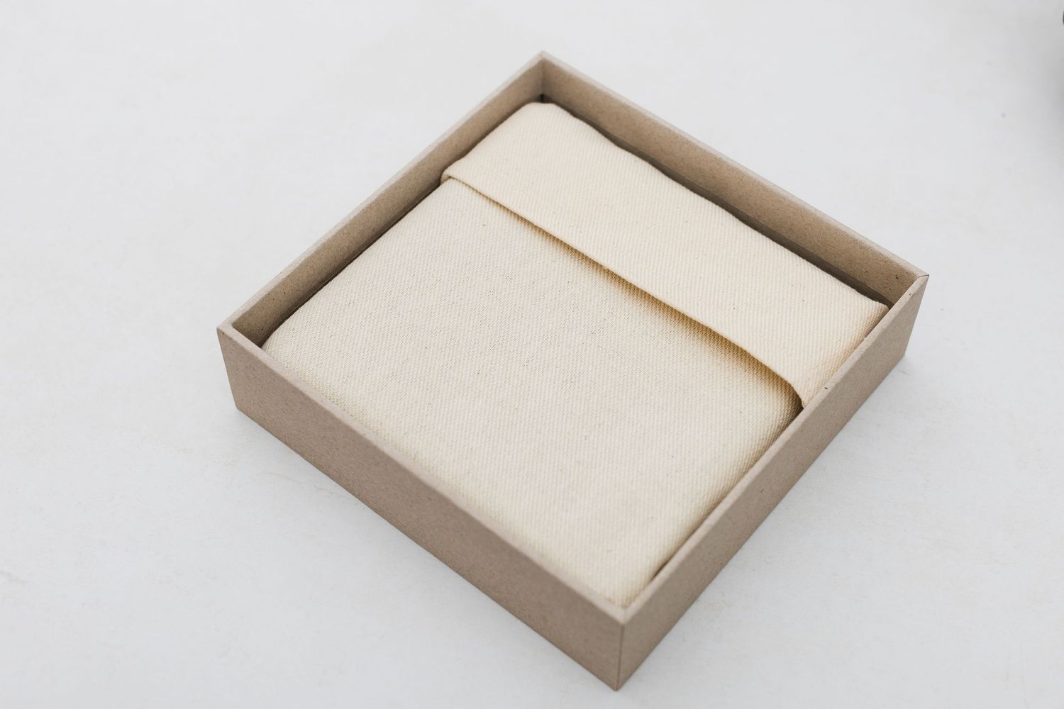 album in a case in a box