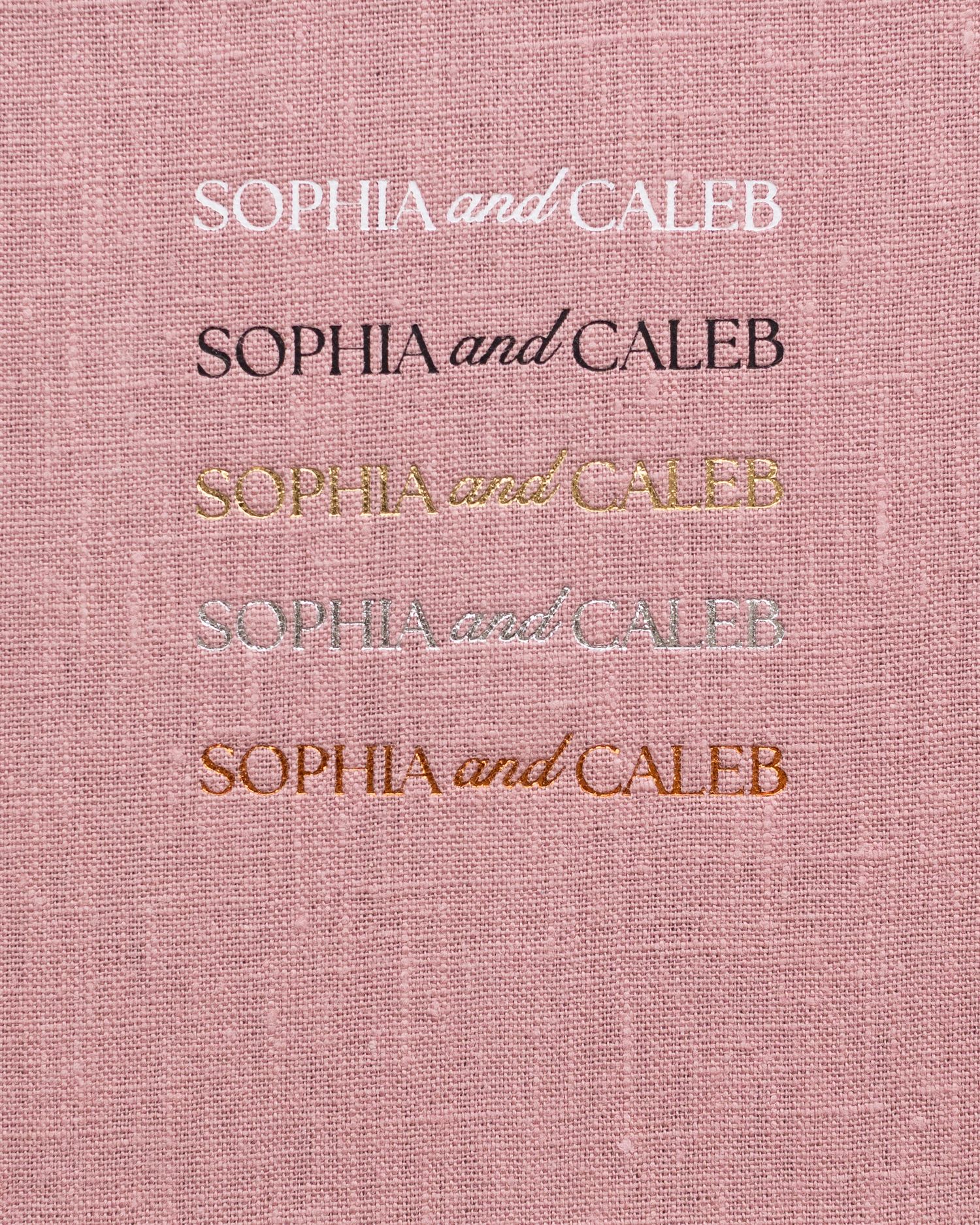 linen album cover reserve