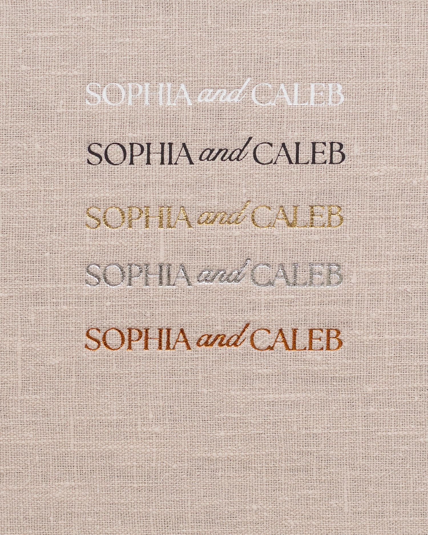 linen album cover barely blush