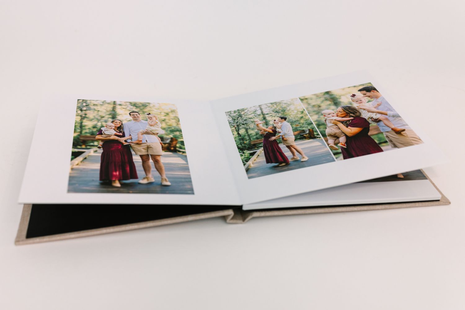 open family album