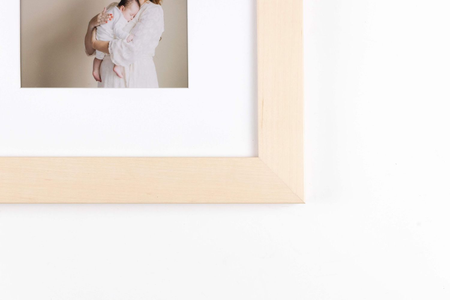 frame option light wood
