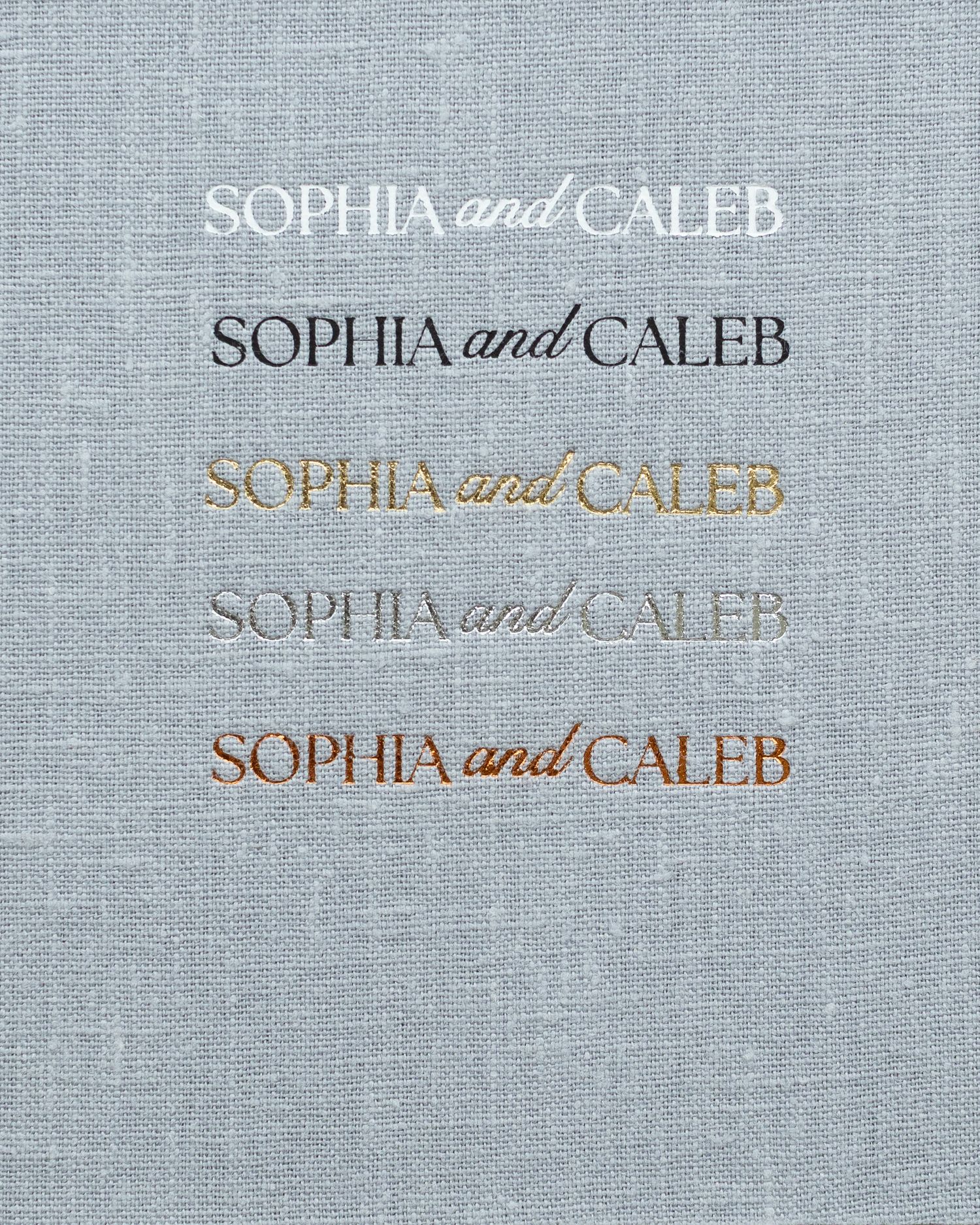 linen album cover lake grey