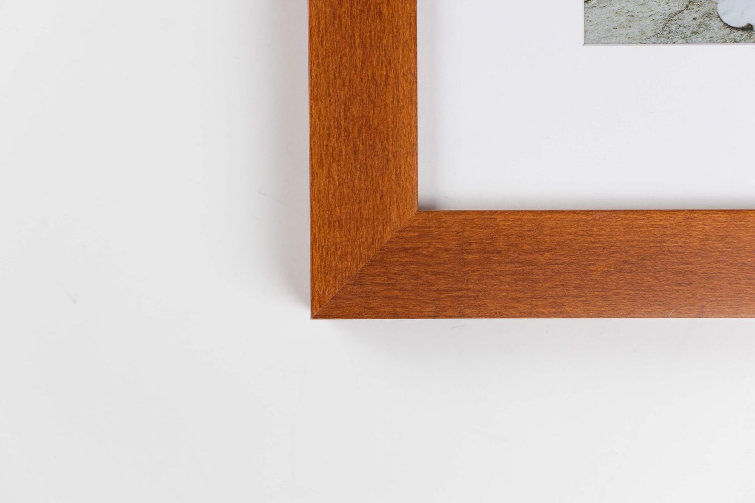 corner of wood Frame