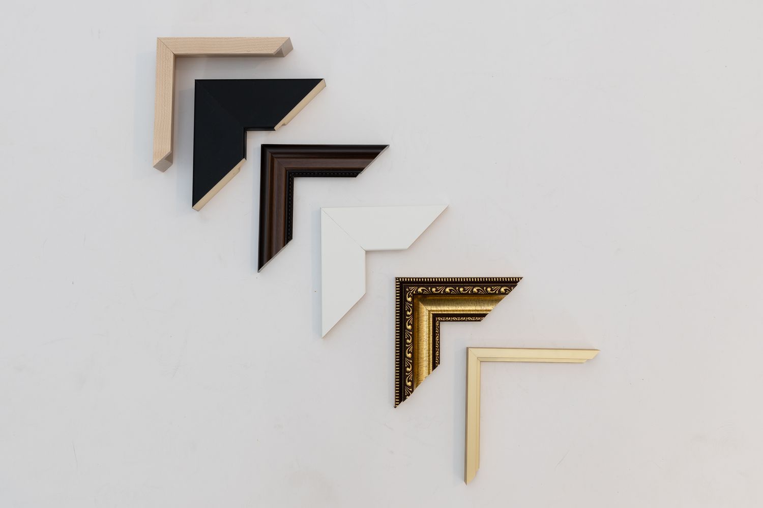 frame corners stacked