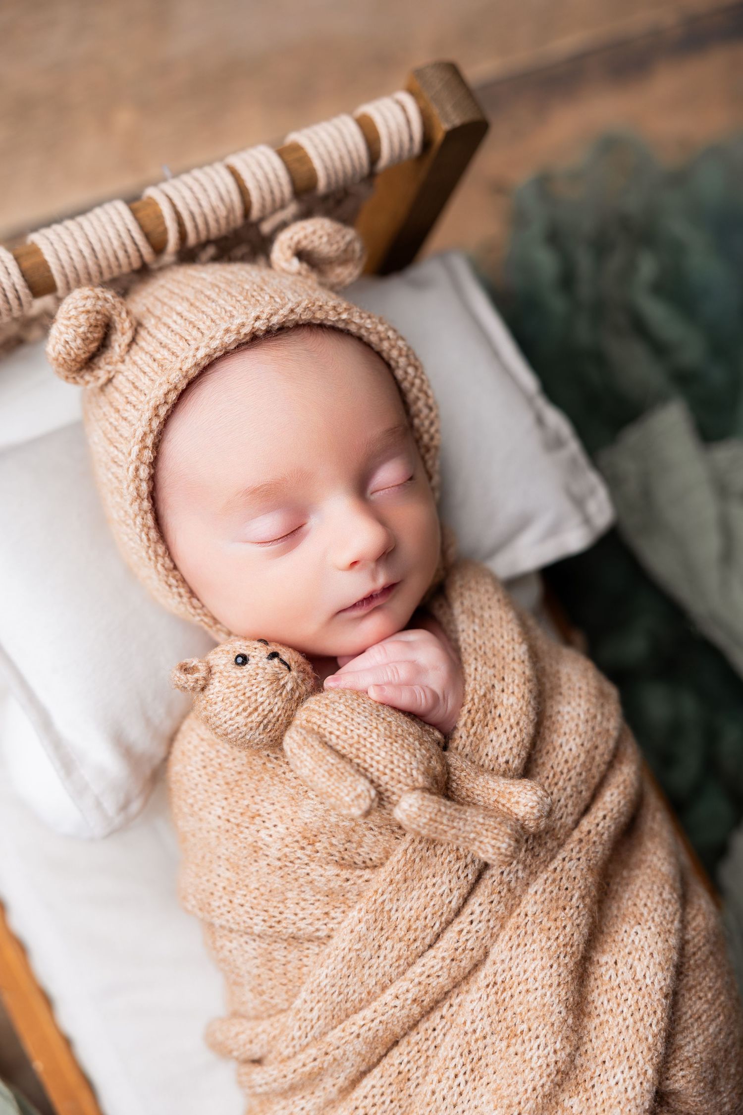 Newborn photographer in home Stevens point WI