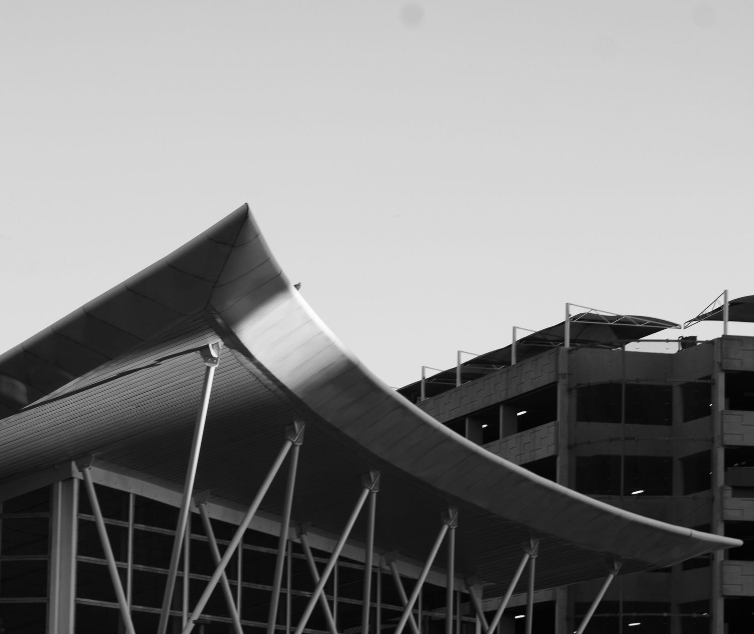 Park Station Gautrain modern architecture in Johannesburg