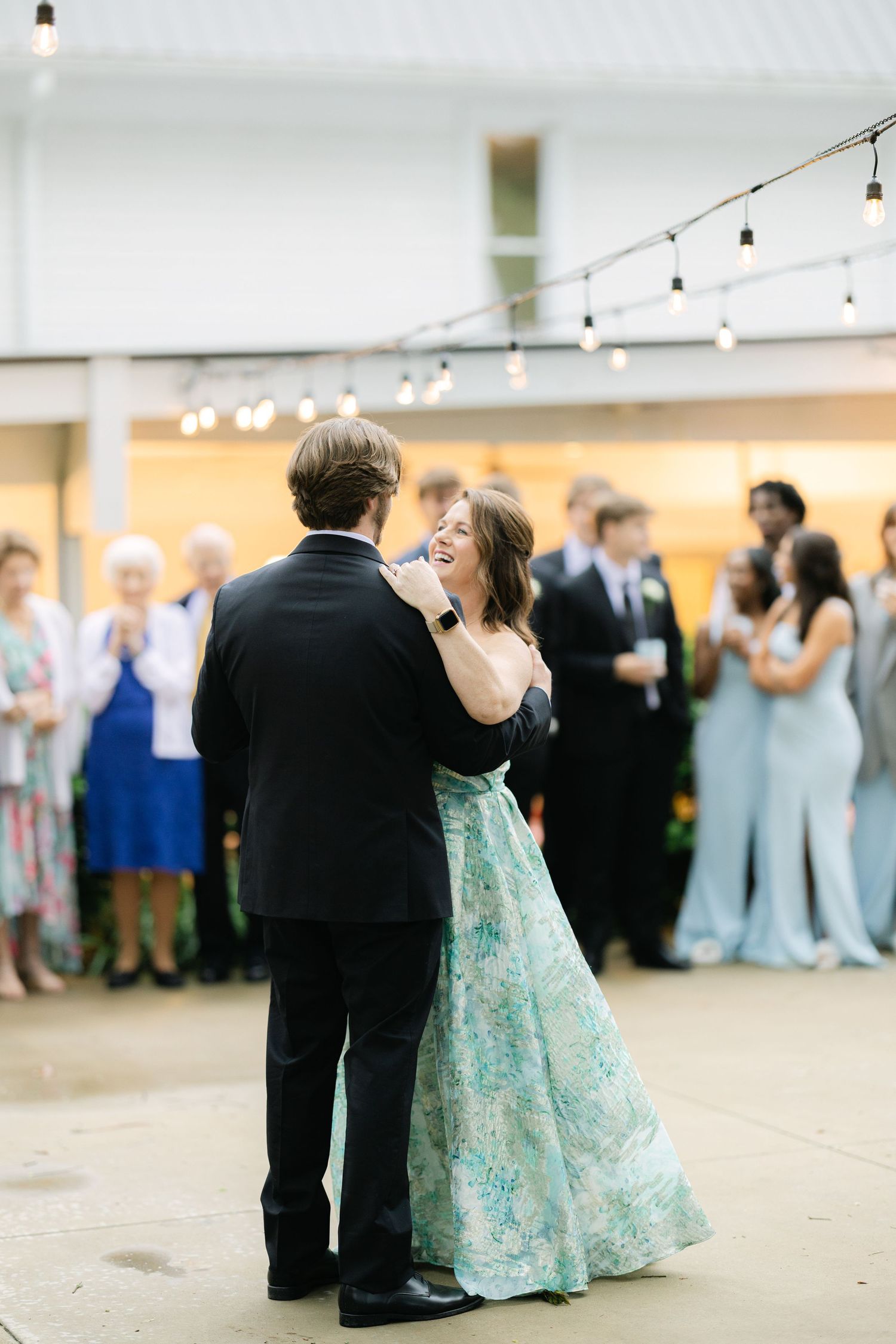 Mother and son wedding dance