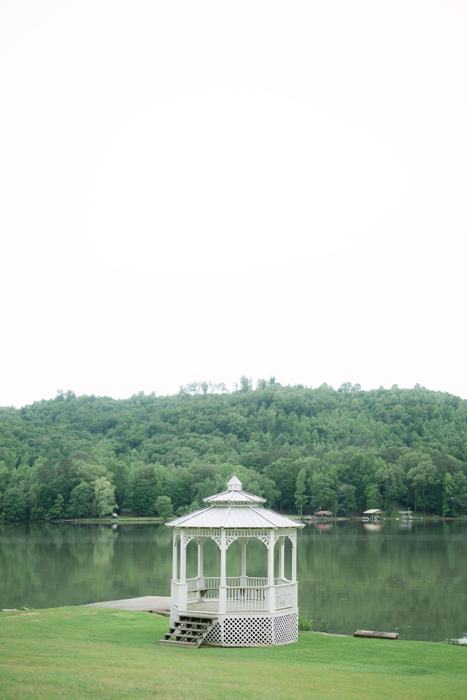 Magnolia Overlook Wedding Venue Gazebo on Weiss Lake, Alabama