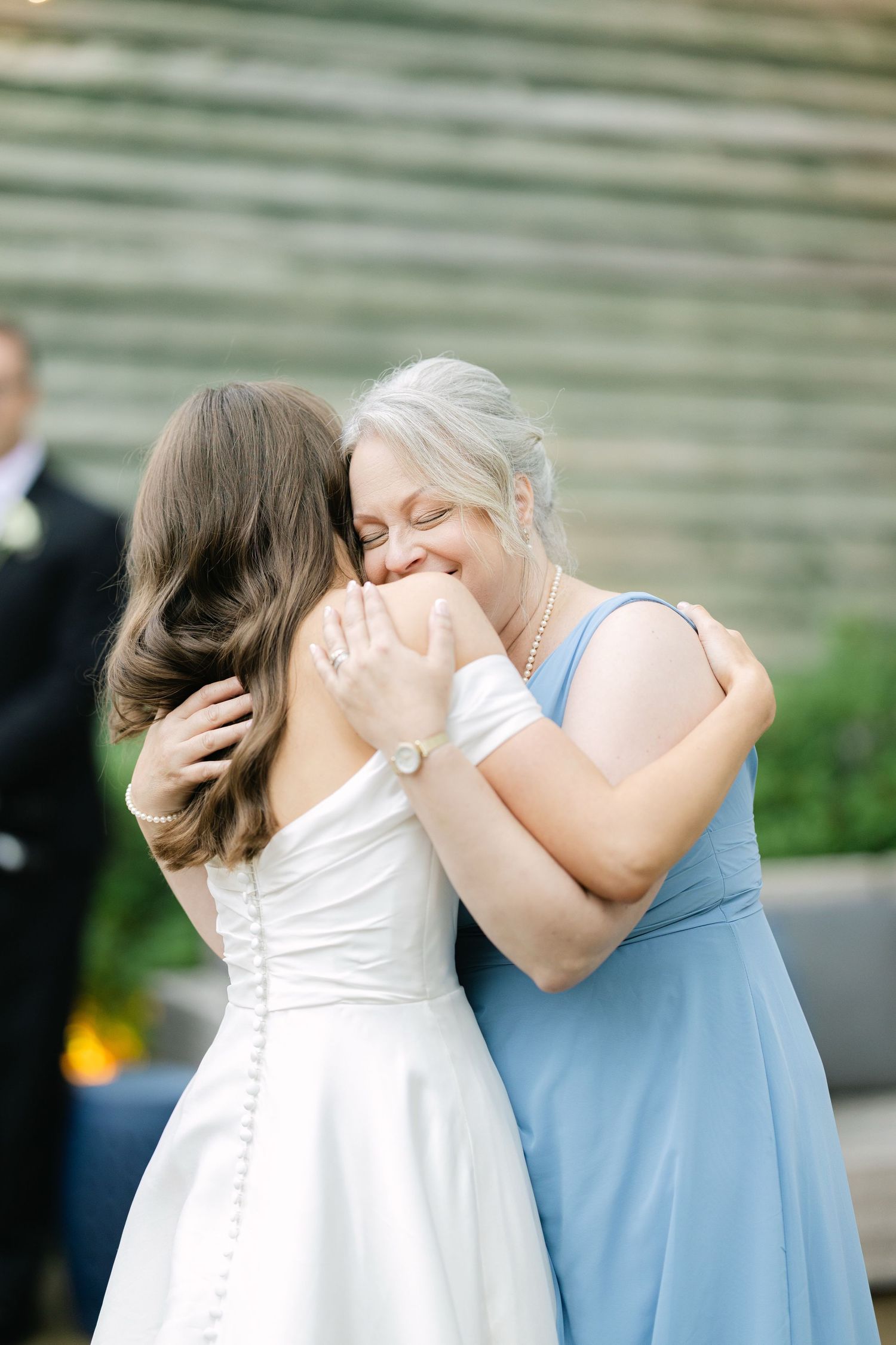 Mother and daughter wedding parent dance