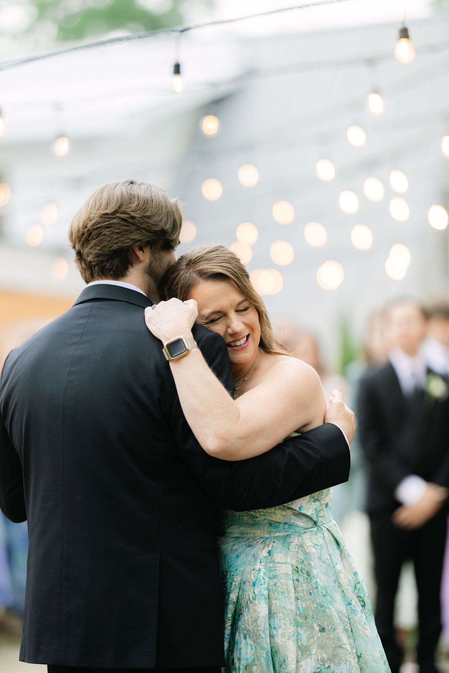 Mother and son wedding dance