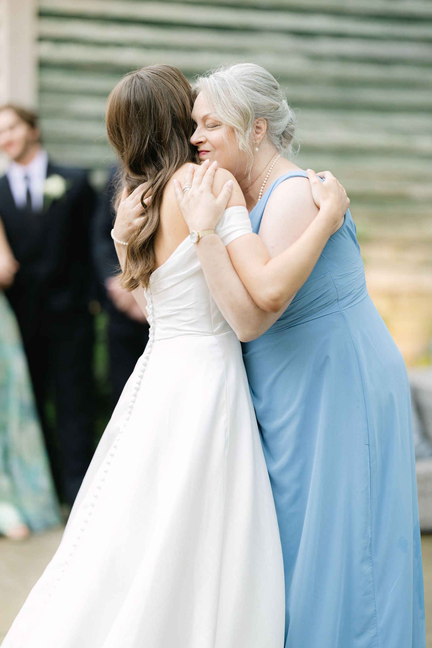 Mother and daughter wedding parent dance