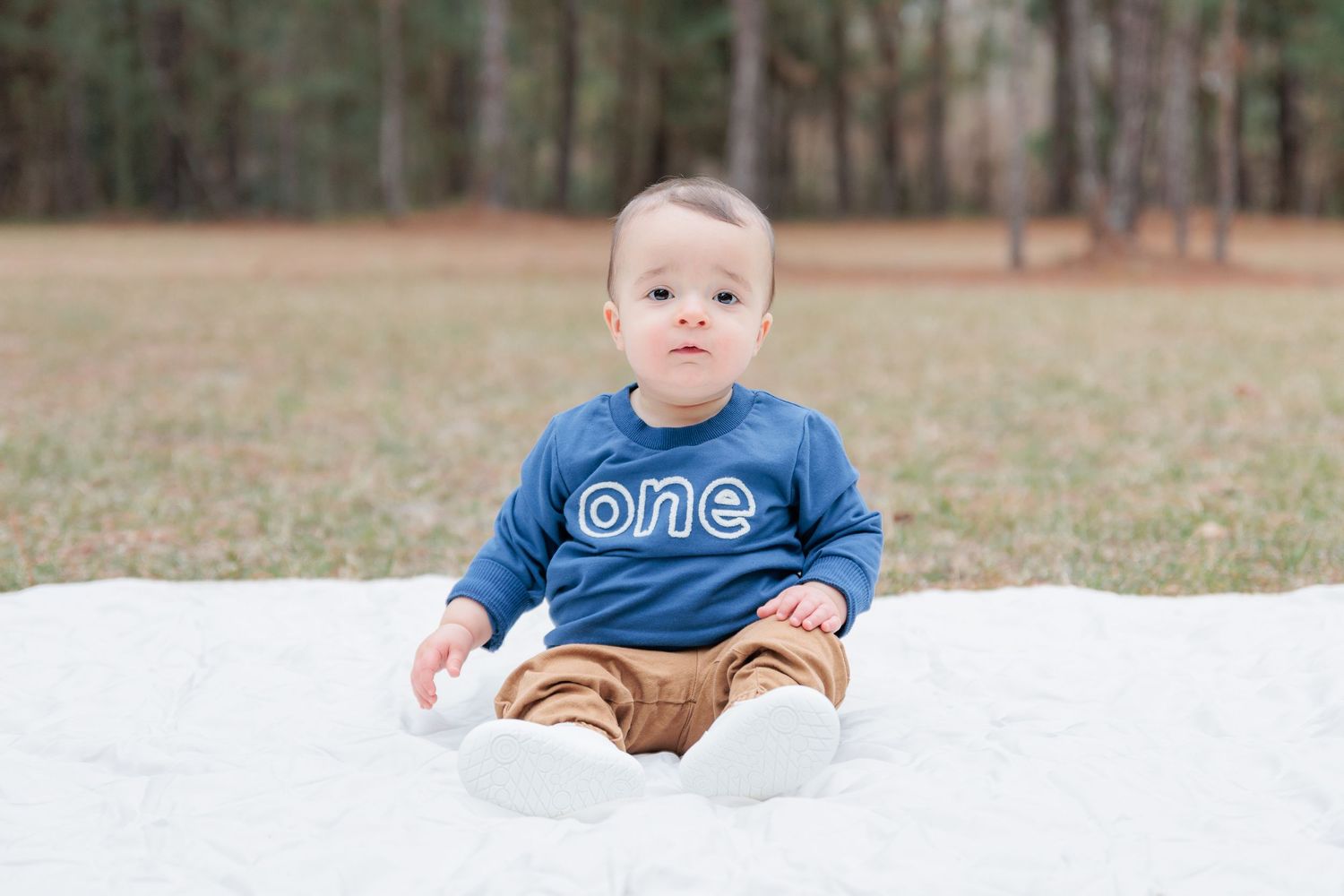 Newborn portrait taken by a photographer in South Georgia, highlighting a milestone in their life.