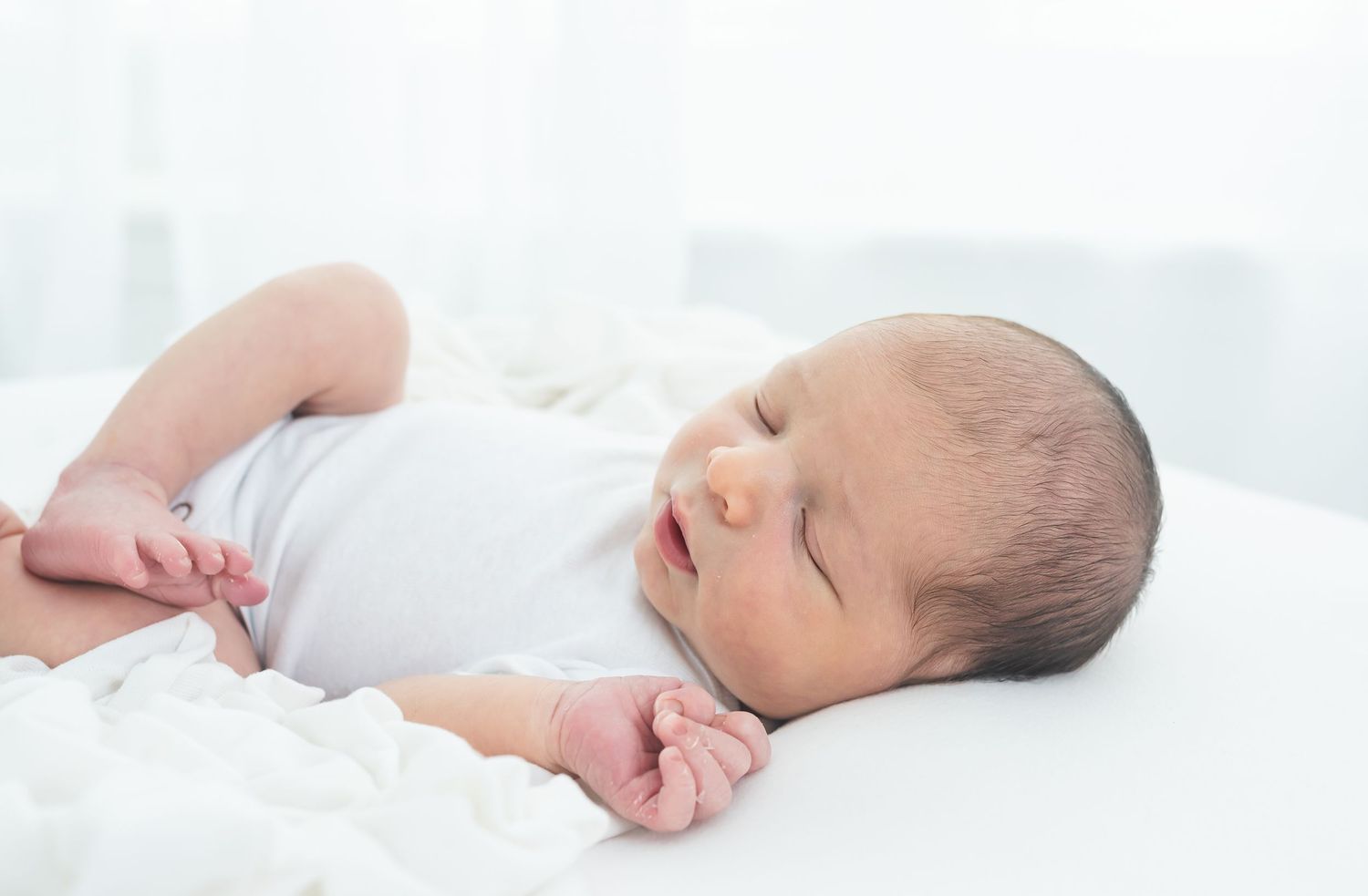 Baby- led newborn photography in Houston | Katy Tx