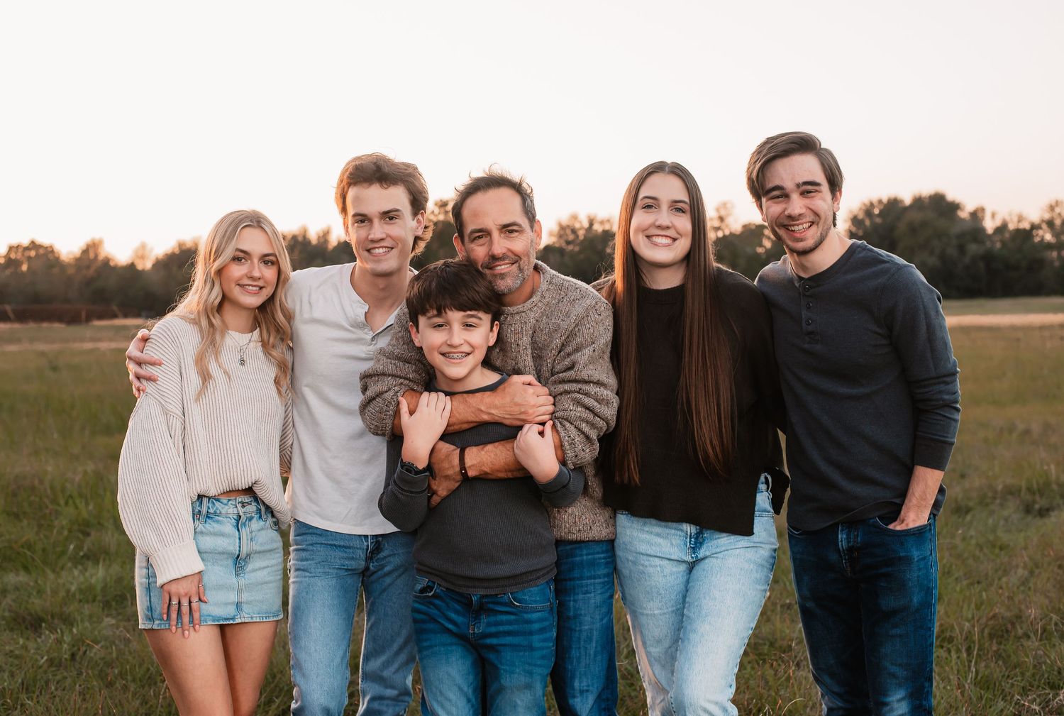 Golden Hour family photography in Houston | Katy TX