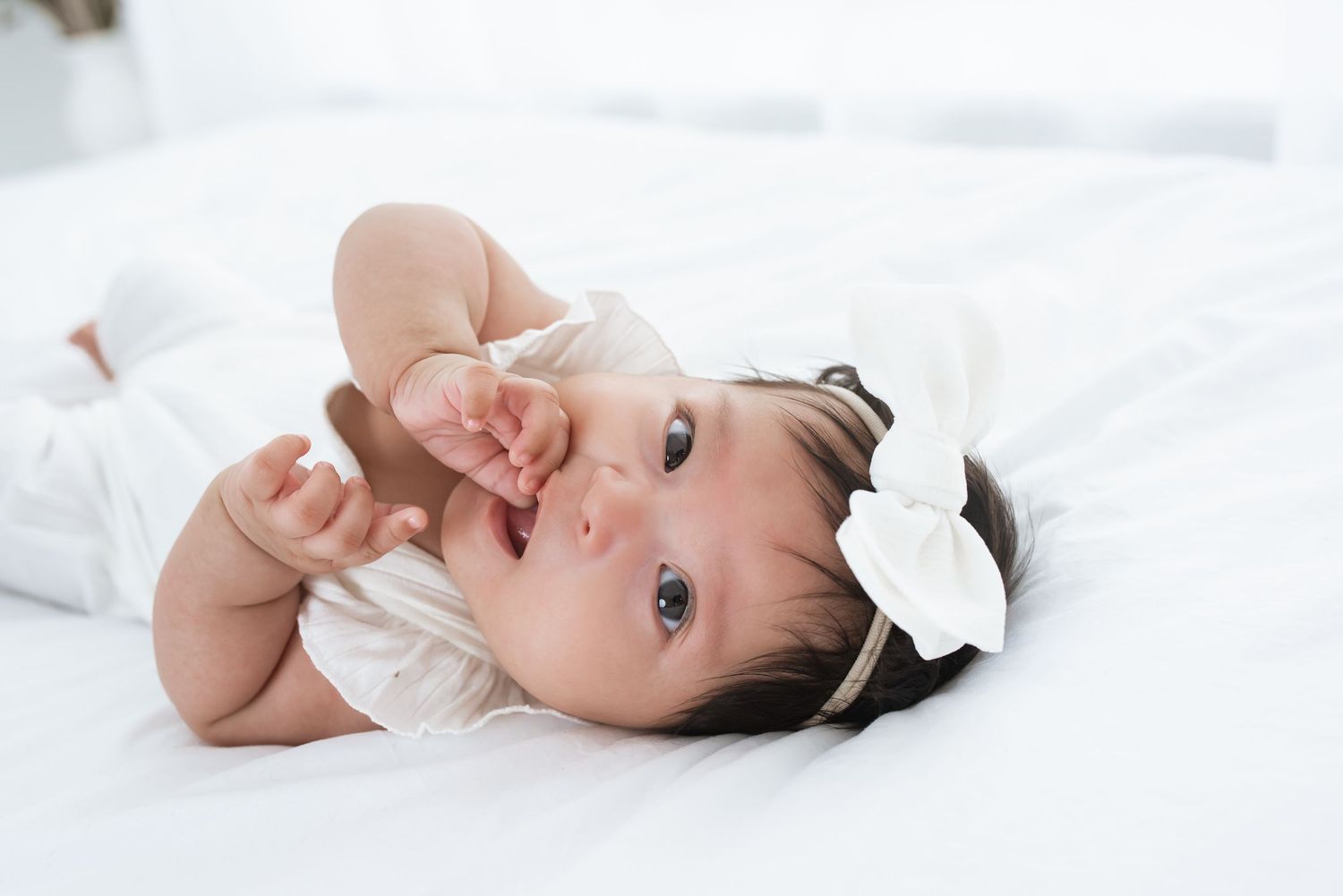 Older newborn studio session Katy. TX