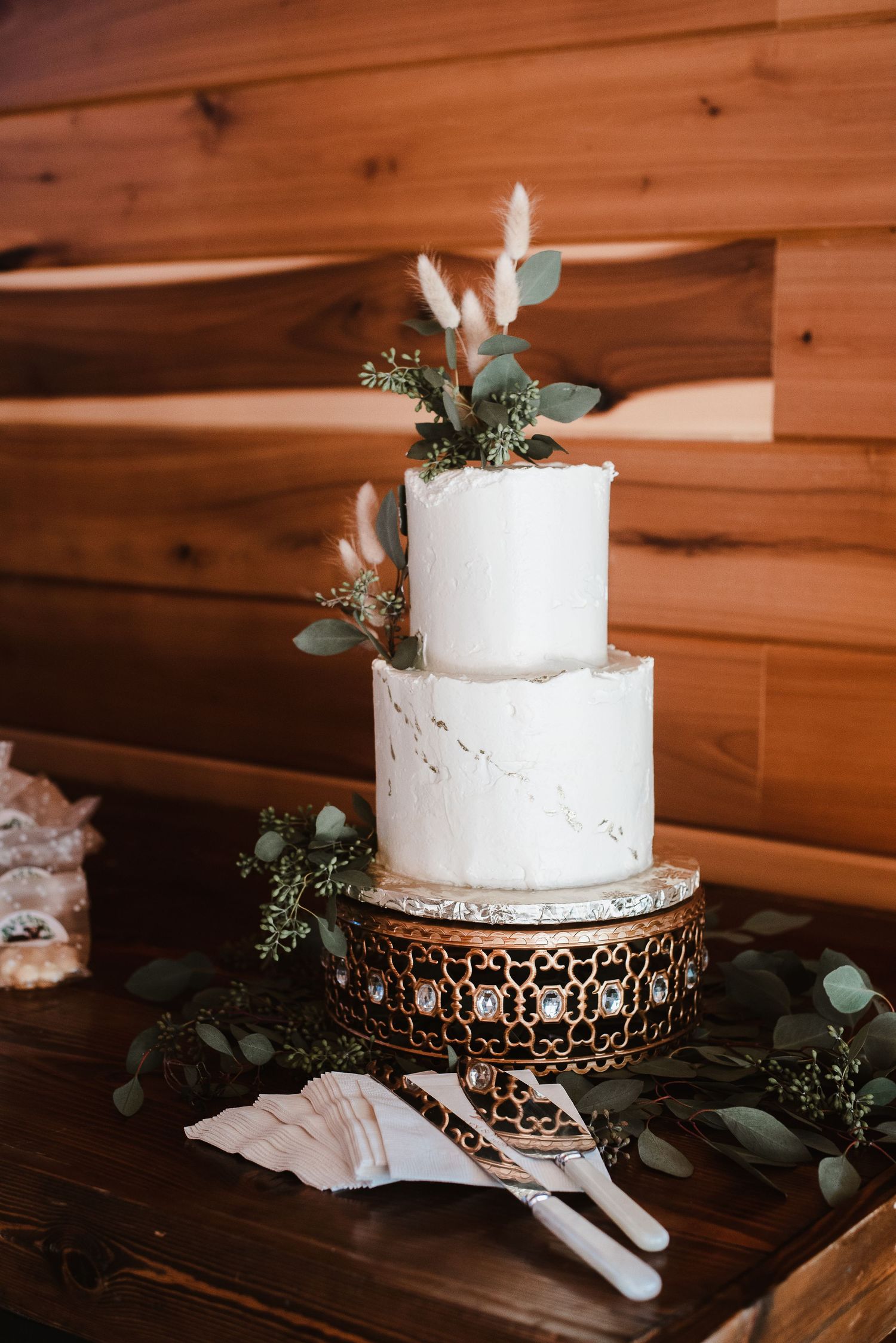 Houston photography wedding cake detail shot