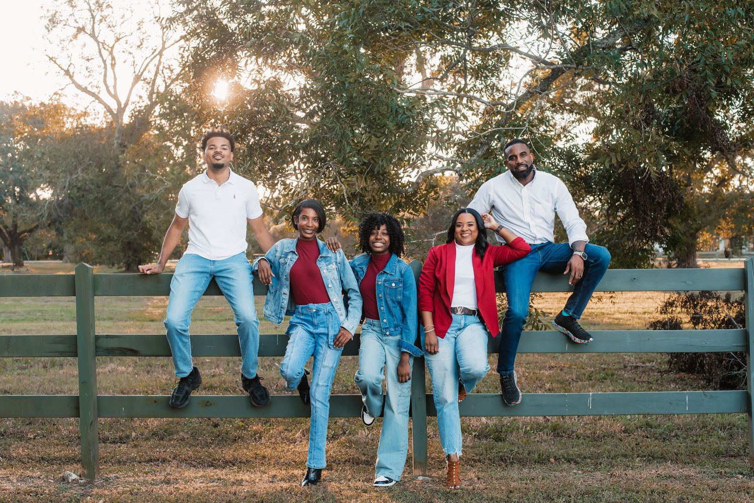 Family photography outdoors in Houston | Katy, TX