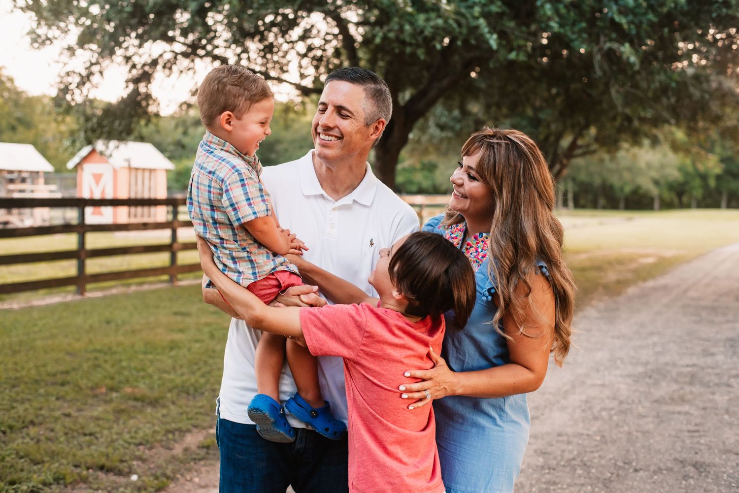 Candid family photography outdoors in Houston | Katy TX
