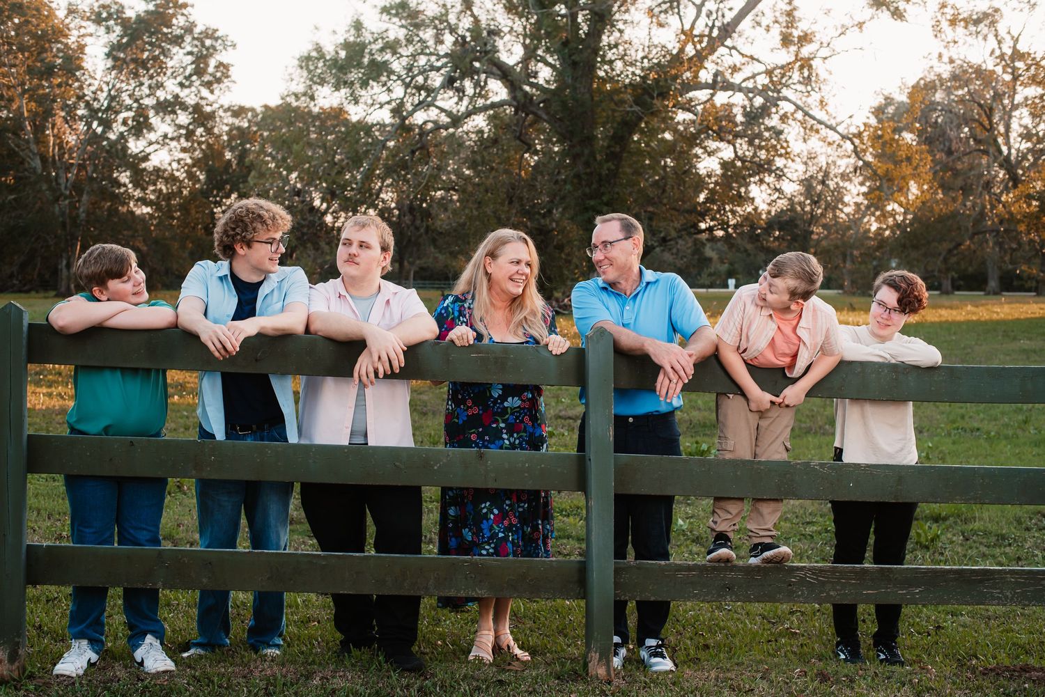 Candid family photography outdoors in Houston | Katy TX