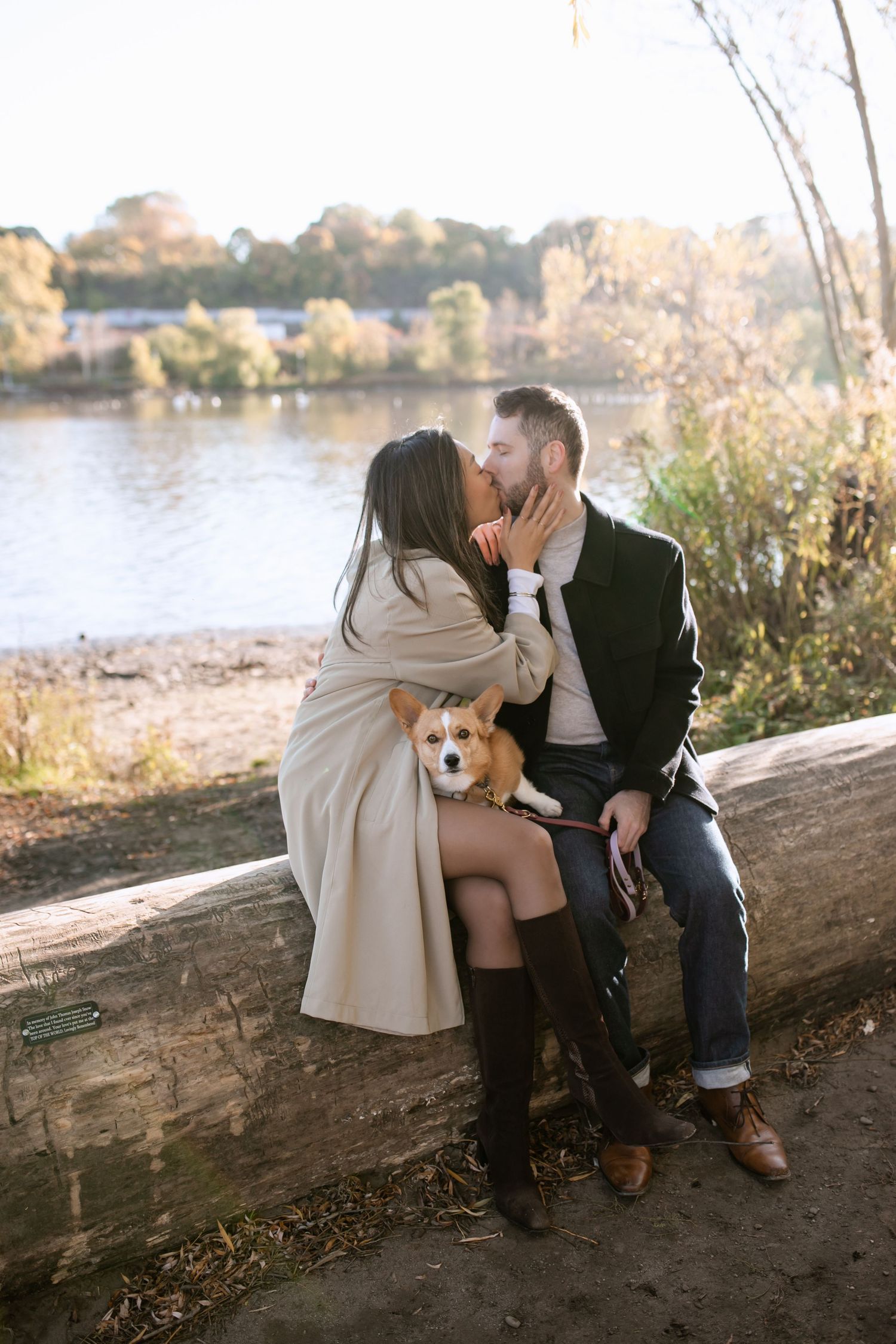 Niagara Photographer. Couple's engagement session in Hamilton at Princess point.