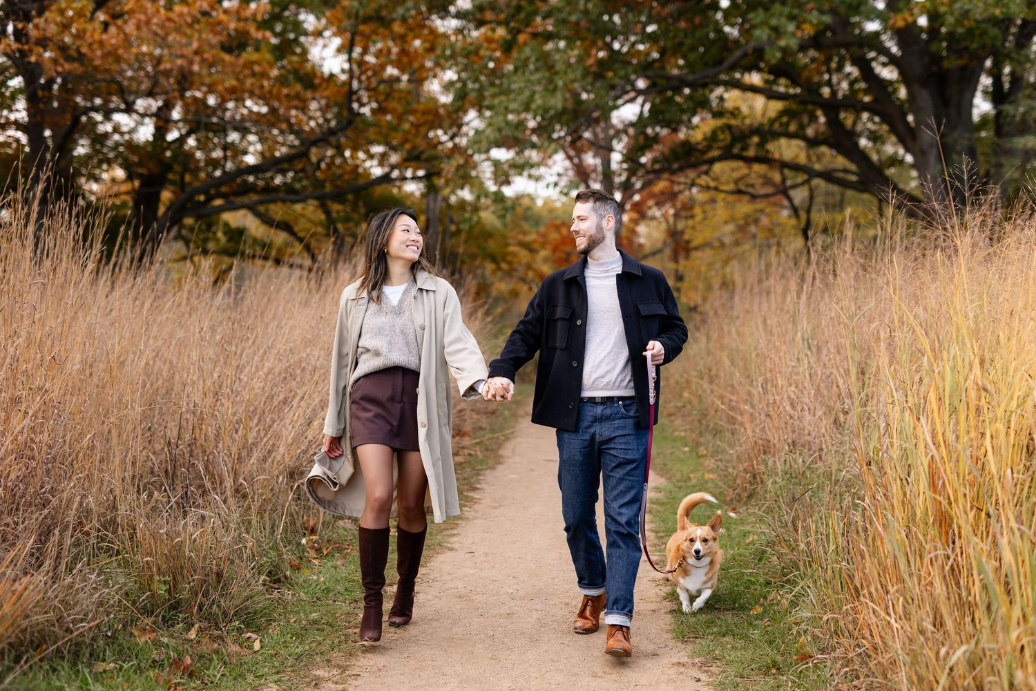 Niagara Photographer. Couple's engagement session in Hamilton at Princess point.