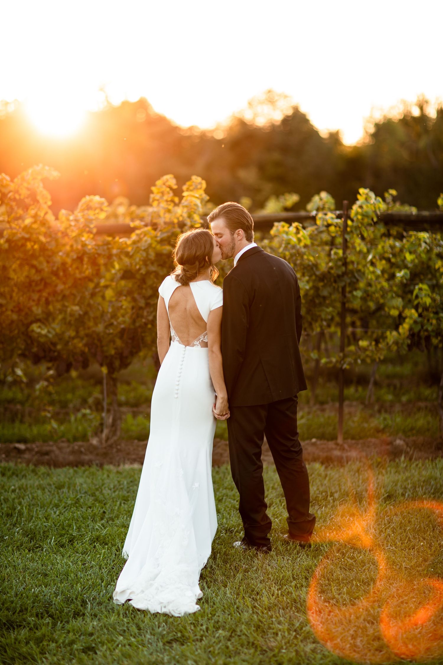 Grimsby Portrait Photographer. Wedding Photography in the vineyard